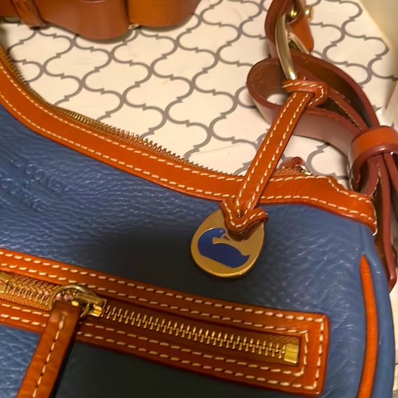 Dooney & Bourke Blue Purse - Picture 3 of 5